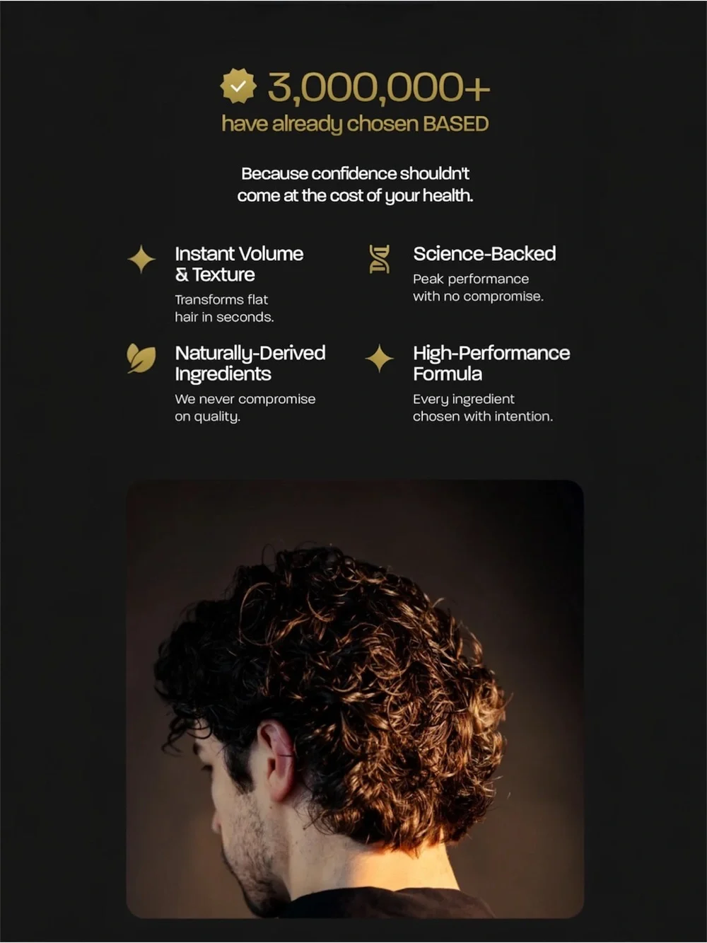 BASED Bodyworks Beachy Flow Duo Sea Salt Spray + Pomade + Bonus Wood Comb